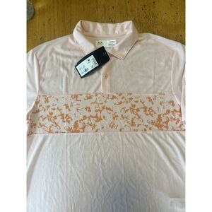 New Nwt FOA404360 OAKLEY POLO SHIRTS Light orange Men's Medium Hydrolix New